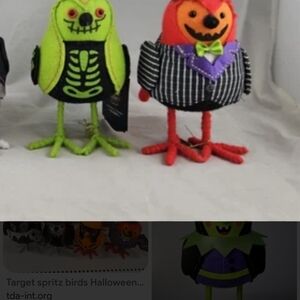 Target Halloween Owl Costume Set - Green and Black